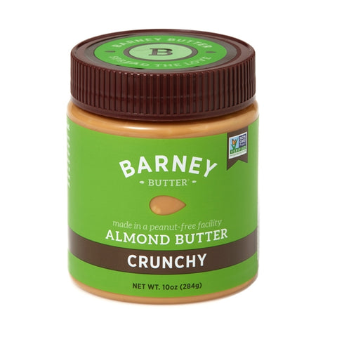 Barney Butter Almond Butter, Crunchy, 10 Ounce [Case of 3]
