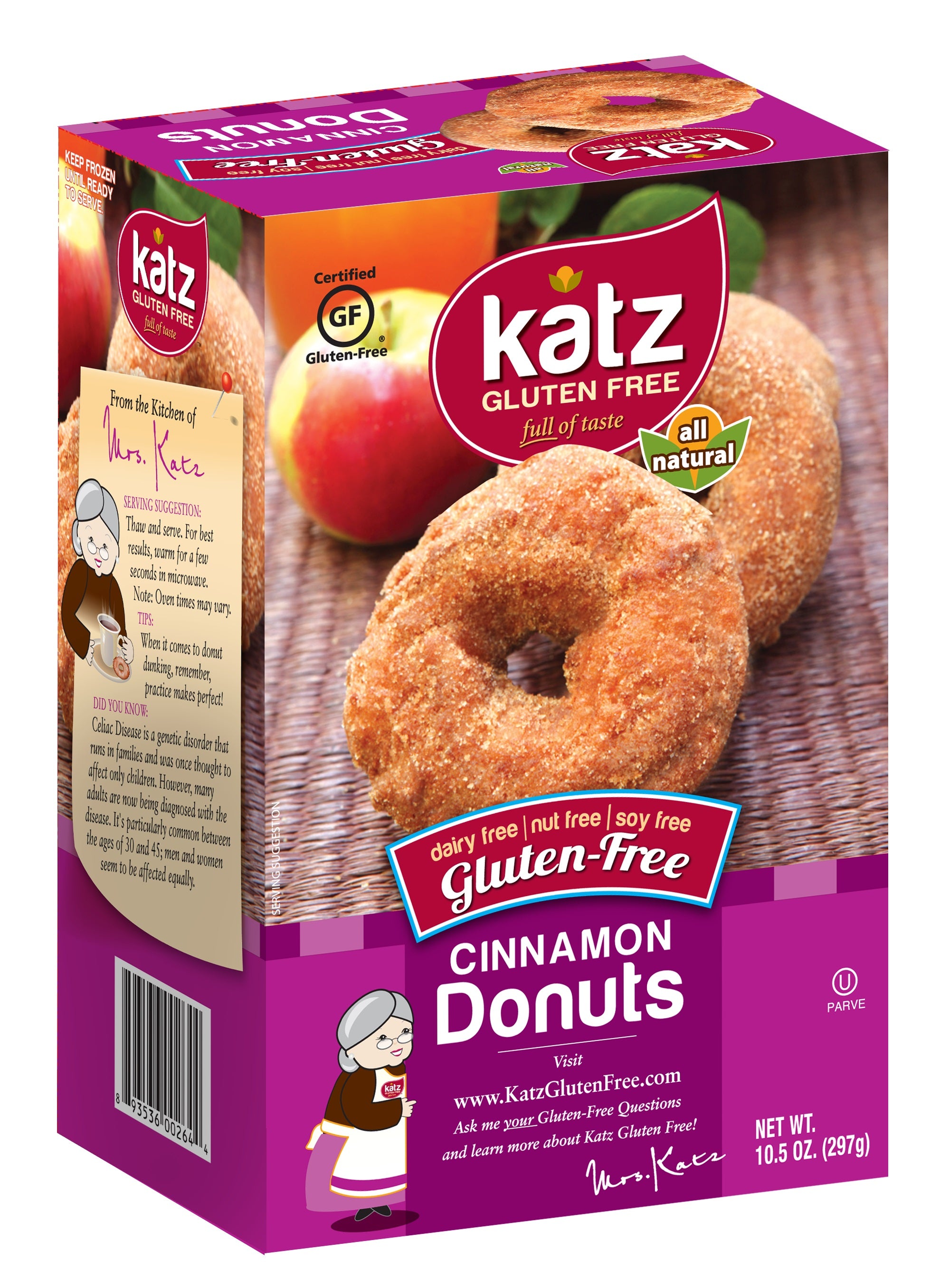 Buy Katz Gluten Free products online at GlutenFreePalace.com!