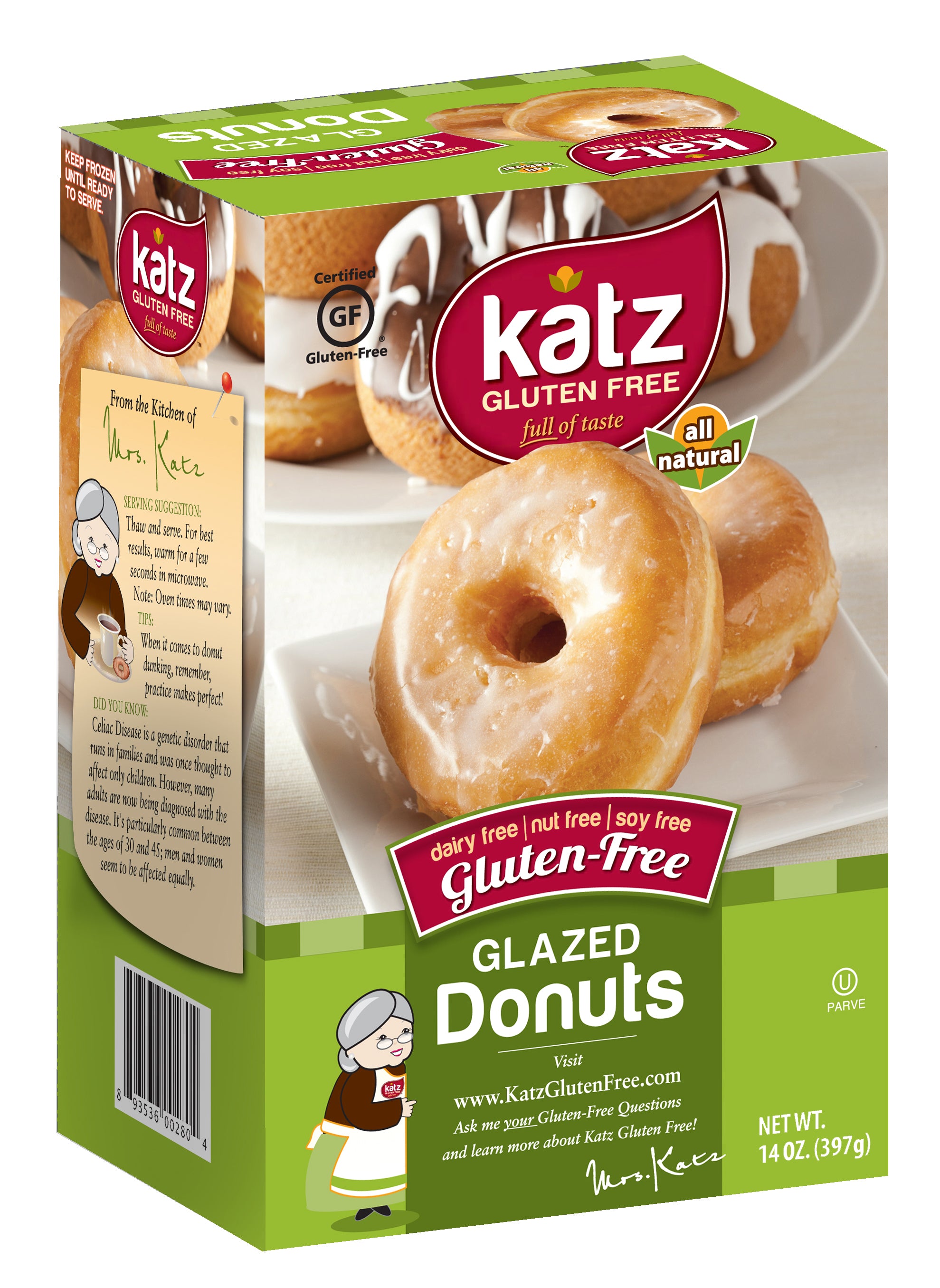 Buy Katz Gluten Free products online at GlutenFreePalace.com!
