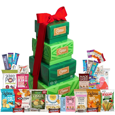 GFP Holiday Delight Gift Tower- Snacks and Treats