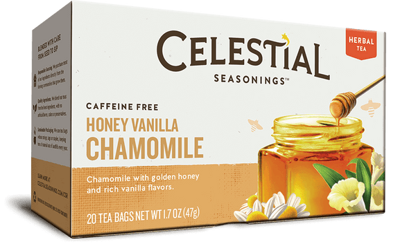 Celestial Seasonings Honey Vanilla Chamomile Herbal Tea (6 Boxes) - 1