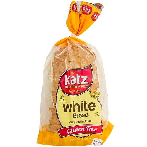 Katz Gluten Free White Bread (Case of 6) | GlutenFreePalace