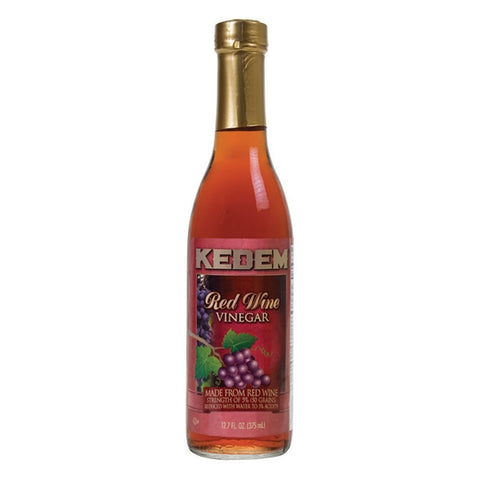 Kedem Red Wine Vinegar, 12.7 Oz Bottle (Case of 12)
