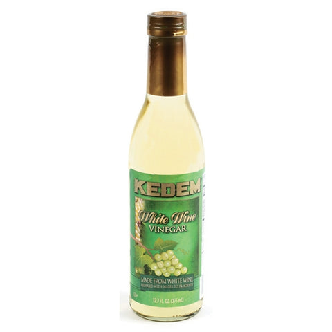 Kedem White Wine Vinegar, 12.7 Oz Bottle (Case of 12)