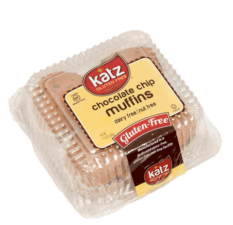 Katz Gluten Free Chocolate Chip Muffins (Case of 6)
