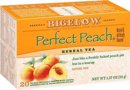 Bigelow Tea, Perfect Peach Herb Tea