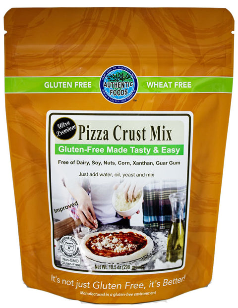 Authentic Foods Gluten Free Pizza Crust Mix, 10 Oz