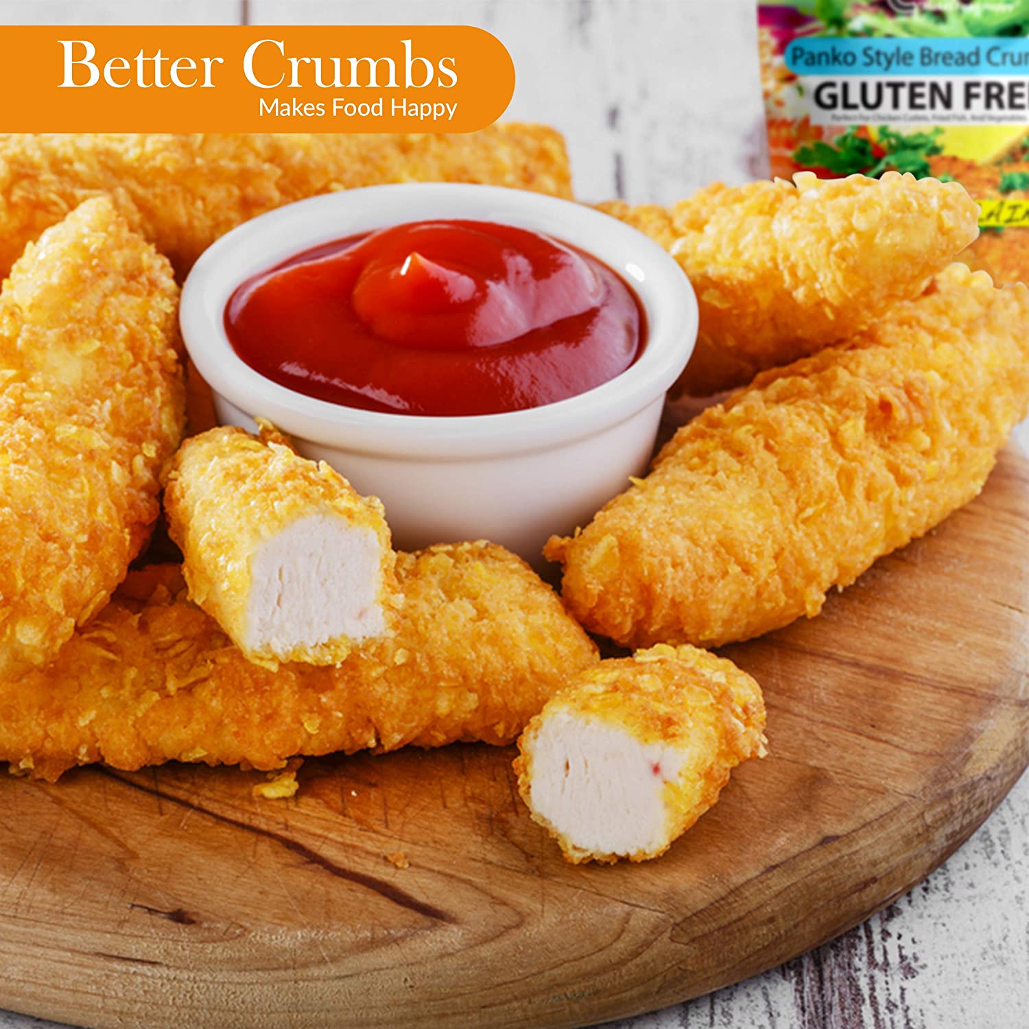 Better Crumbs Bread Crumbs - Plain (6 Pack) | GlutenFreePalace