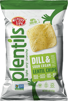 Enjoy Life Plentil Chips, Dill & Sour Cream - 1