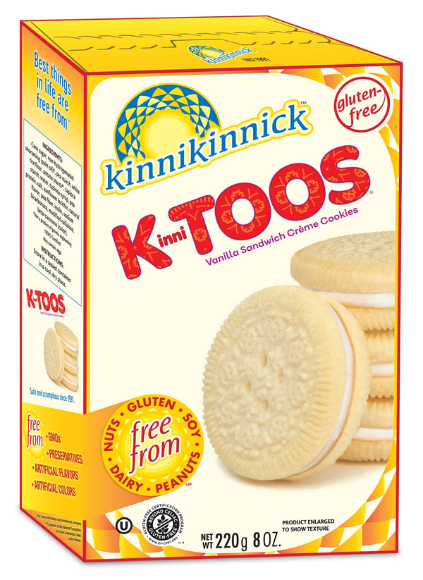 Kinnikinnick KinniToos Vanilla Sandwich Cookies - 1