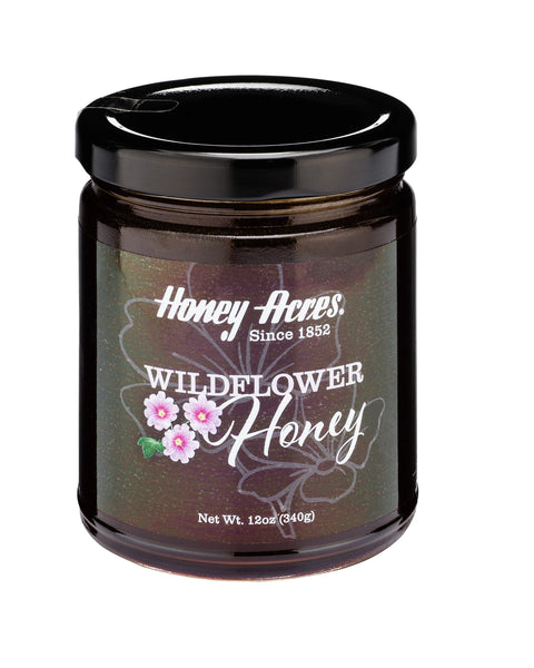 Honey Acres Artisan Honey, Pure Honey, 12 Oz Jar